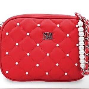 Badgley Mischka Diamond Quilted Bag. NWT